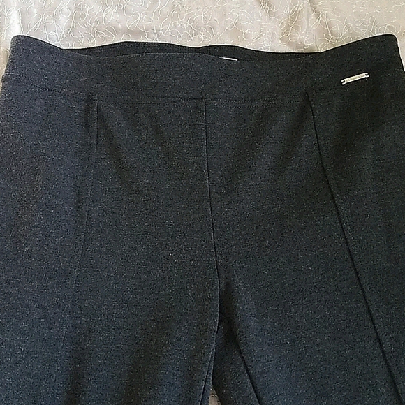 Calvin Klein Gray Stretch Pull-On Pant Size Small - Picture 3 of 10